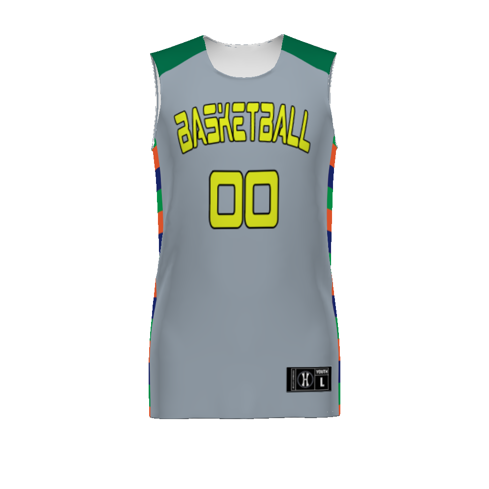 Youth FreeStyle Sublimated Lightweight Reversible Basketball Jersey